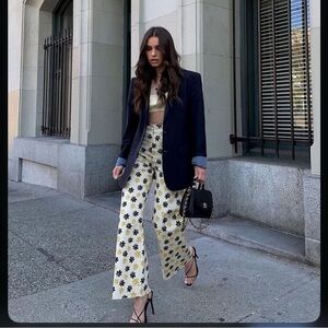 Zara Floral Denim Set